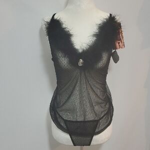 Elegant Black  Sexy lace lingerie